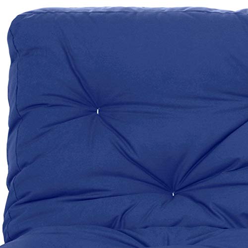 Mozaic Futon Mattress, Full, Blue