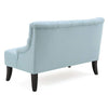 Image of Christopher Knight Home Nicole Fabric Settee, Light Blue