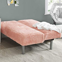 DormCo Coma Inducer Mini Futon - Peach Nectar