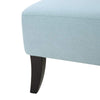 Image of Christopher Knight Home Nicole Fabric Settee, Light Blue