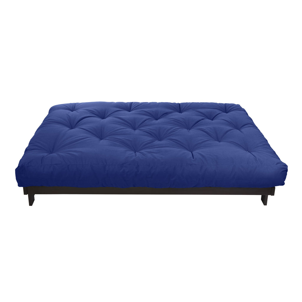 Mozaic Futon Mattress, Full, Blue
