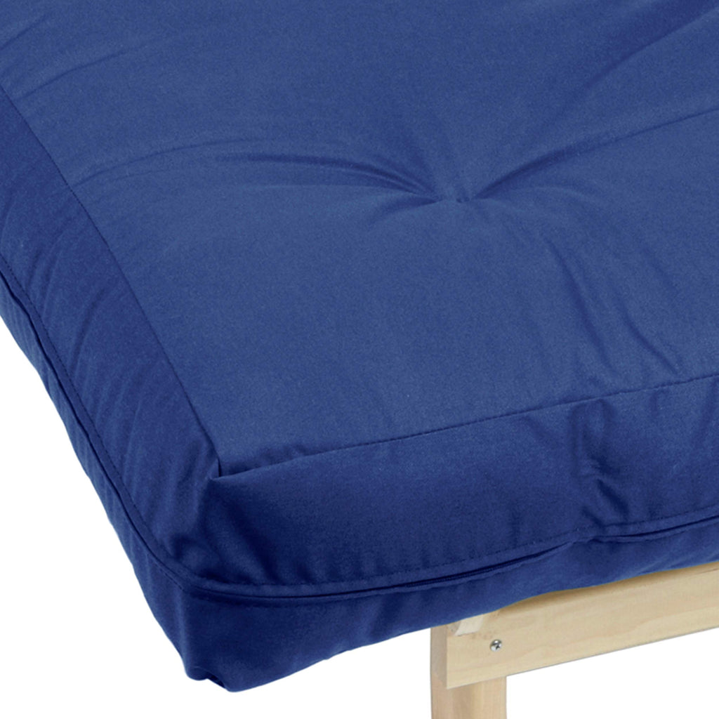 Mozaic Futon Mattress, Full, Blue