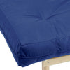 Image of Mozaic Futon Mattress, Full, Blue
