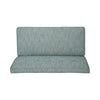 Image of Christopher Knight Home Simona Modern Fabric Settee with Hair Pin Legs, Green, Texture