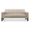 Image of Rosevera Fiametta sleeper loveseat, Beige