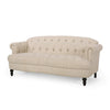 Image of Christopher Knight Home Tracy Contemporary Deep Tufted Sofa with Nailhead Trim, Beige