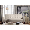 Image of Rosevera Fiametta sleeper loveseat, Beige